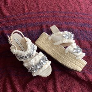 Zara trafaluc platform in great condition size 36